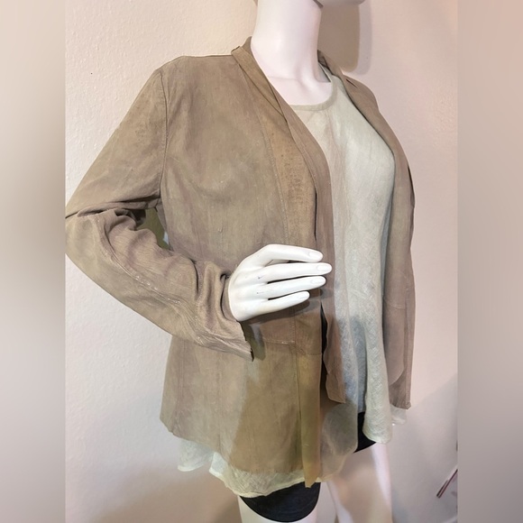 Sylvie Schimmel Jacket Lightweight 
Open Front Waterfall 
Outwear Cardig… - Picture 3 of 13